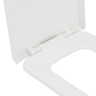 Assento Sanitário Quadra|Debba Termofixo Fechamento Suave Branco Sensea